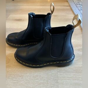 Vegan Dr. Martens Black Chelsea Boots